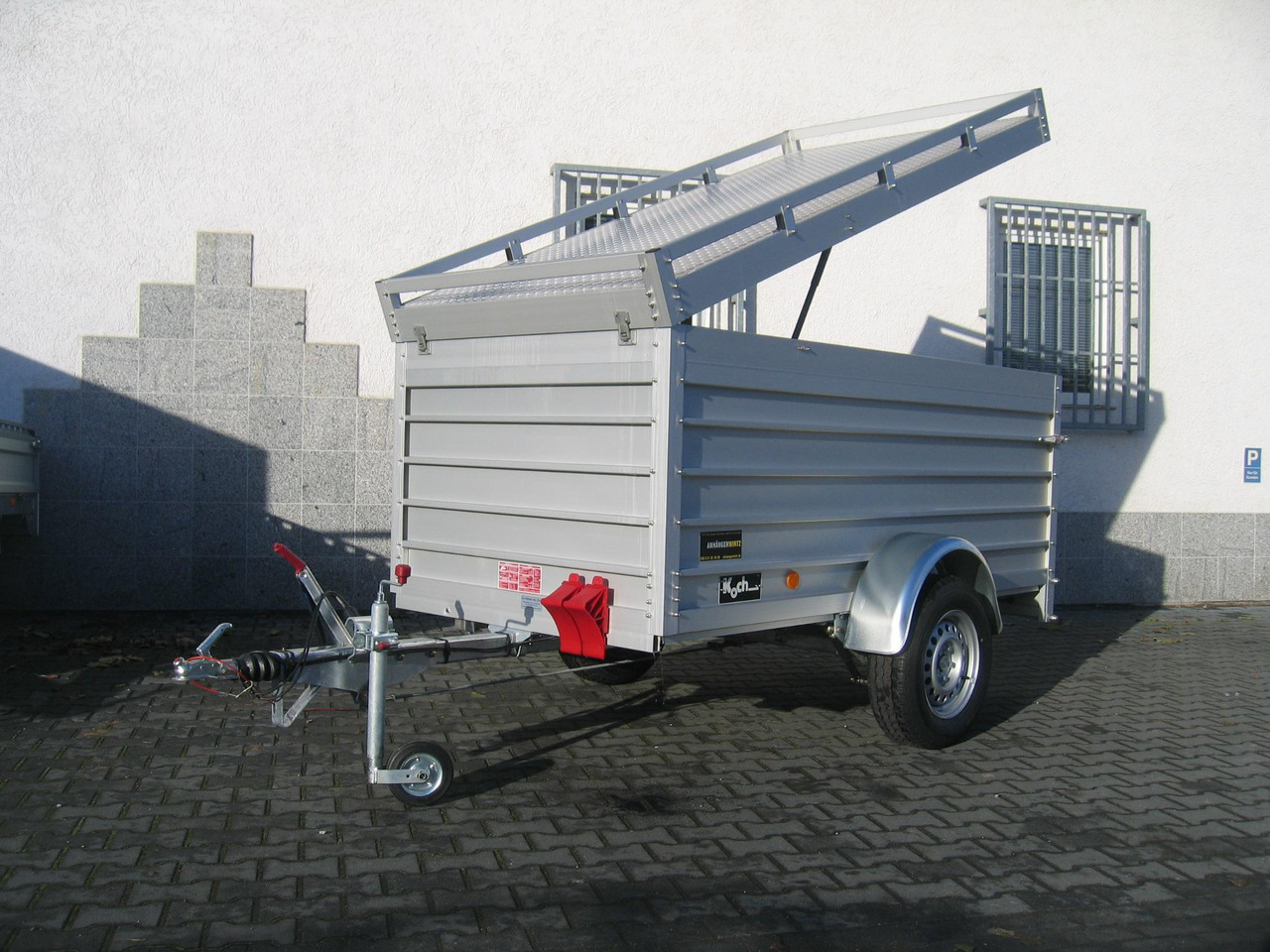 PKW Anhänger Koch Aluline 4.13 Deckel 250x125x95cm (S) 1300kg 100 km/H Aktion 2022 - Remorcă furgon: Foto 1 PKW Anhänger Koch Aluline 4.13 Deckel 250x125x95cm (S) 1300kg 100 km/H Aktion 2022 - Remorcă furgon: Foto 1