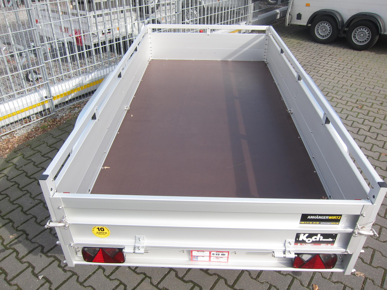 PKW Anhänger Koch Aluline 7.26 300x150x44cm (M) 2600kg Modell 2023 - Remorca auto: Foto 3 PKW Anhänger Koch Aluline 7.26 300x150x44cm (M) 2600kg Modell 2023 - Remorca auto: Foto 3
