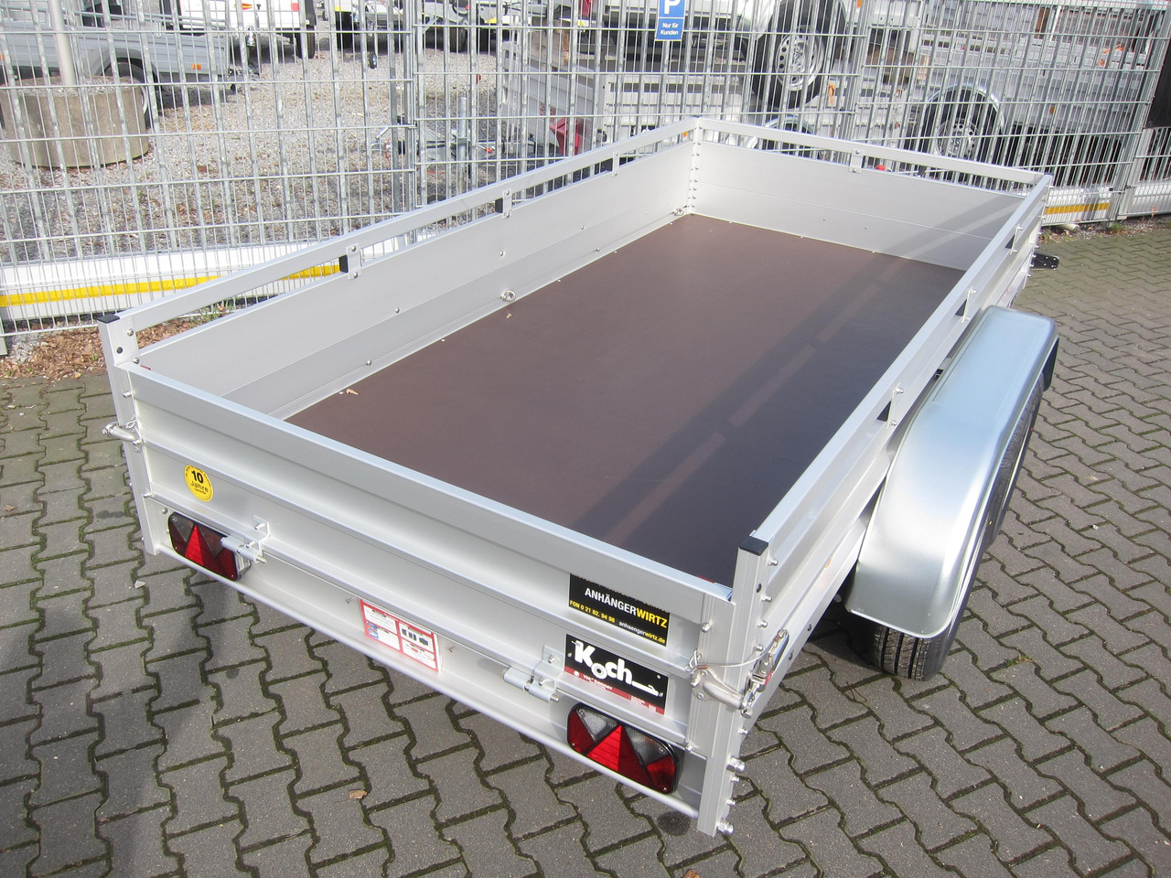 PKW Anhänger Koch Aluline 7.26 300x150x44cm (M) 2600kg Modell 2023 - Remorca auto: Foto 4 PKW Anhänger Koch Aluline 7.26 300x150x44cm (M) 2600kg Modell 2023 - Remorca auto: Foto 4