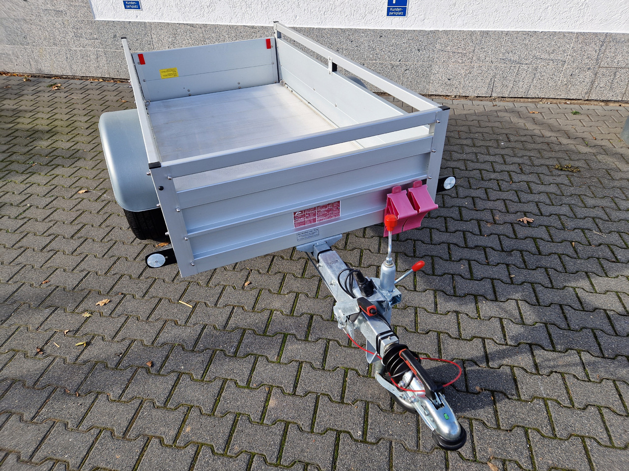 Remorca auto PKW Anhänger Koch Aluline+ B1000 205x105x40cm ALUBODEN (XS) 1000kg 100km/H Januar Online: Foto 11