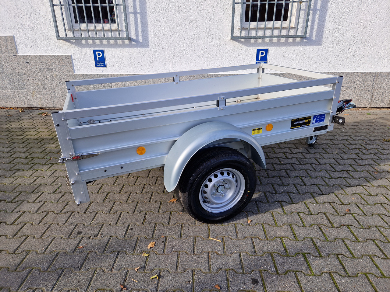 Remorca auto PKW Anhänger Koch Aluline+ B1000 205x105x40cm ALUBODEN (XS) 1000kg 100km/H Januar Online: Foto 9