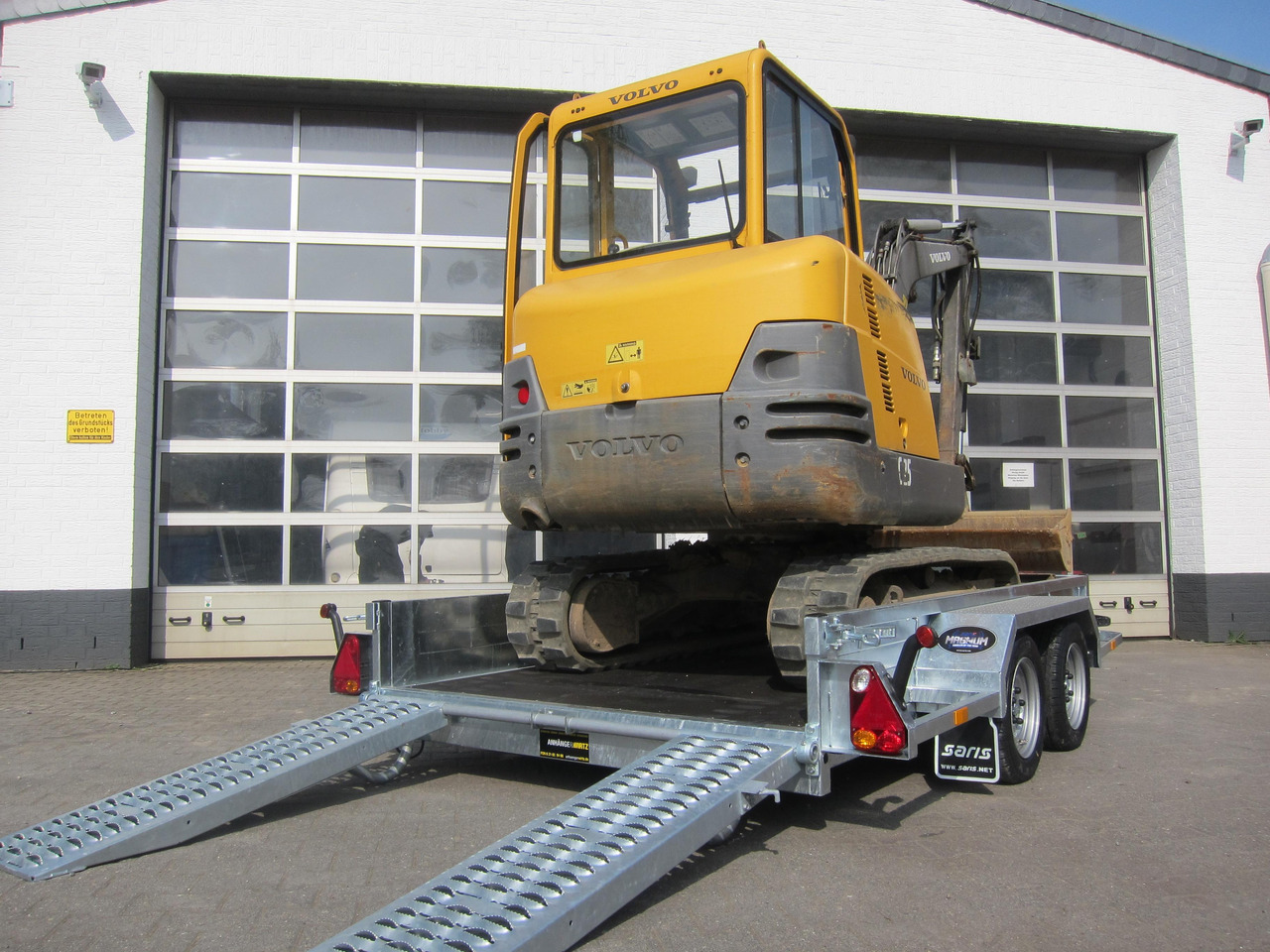 Saris Baggeranhänger Magnum Explorer 3000 V Rampen verschiebbar 3000kg Online Aktion - Remorcă transport utilaje: Foto 4 Saris Baggeranhänger Magnum Explorer 3000 V Rampen verschiebbar 3000kg Online Aktion - Remorcă transport utilaje: Foto 4