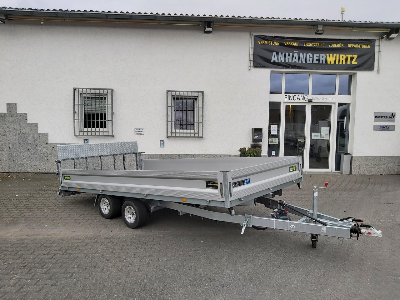 Unsinn Maschinentransporter PKL 3042-10-2040 426x204x350cm easyload Alufelgen 3000kg - Remorcă platformă: Foto 4 Unsinn Maschinentransporter PKL 3042-10-2040 426x204x350cm easyload Alufelgen 3000kg - Remorcă platformă: Foto 4