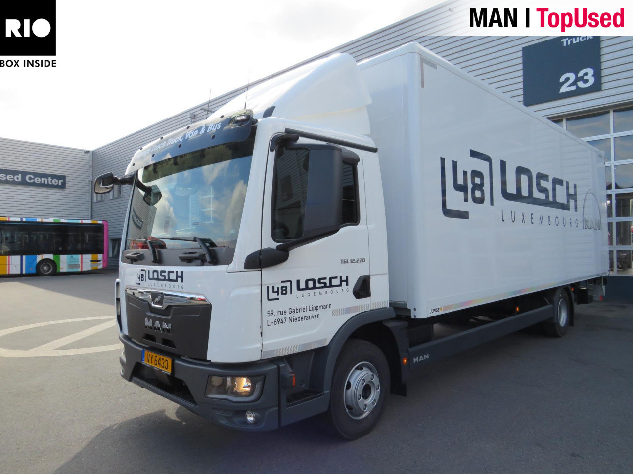 MAN TGL 12.220 4x2 BL CH JUNGE Koffer DHOLLANDIA LBW - Camion furgon: Foto 1 MAN TGL 12.220 4x2 BL CH JUNGE Koffer DHOLLANDIA LBW - Camion furgon: Foto 1