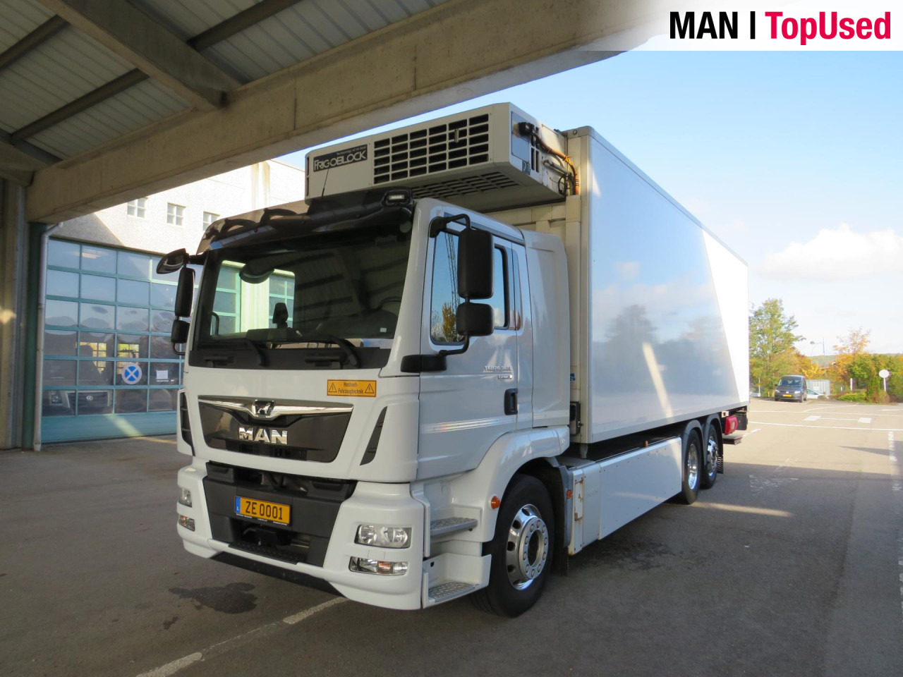 MAN eTGM 26.360 E 6X2-4 LL Kühlkoffer Klima Luftfeder - Camion frigider, Camion electric: Foto 1 MAN eTGM 26.360 E 6X2-4 LL Kühlkoffer Klima Luftfeder - Camion frigider, Camion electric: Foto 1