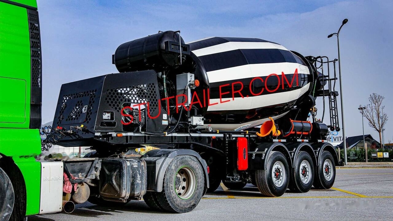 STU 14,7m3 Concrete Mixer Trailer - Semiremorcă betonieră: Foto 4 STU 14,7m3 Concrete Mixer Trailer - Semiremorcă betonieră: Foto 4