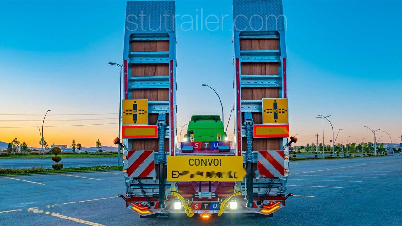 STU 4 Axle Extendable Lowbed Trailer - Semiremorcă transport agabaritic: Foto 5 STU 4 Axle Extendable Lowbed Trailer - Semiremorcă transport agabaritic: Foto 5