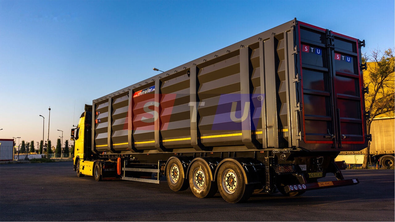 STU 71m3 Tipper Trailer For Scrap Metal - Semiremorcă basculantă: Foto 2 STU 71m3 Tipper Trailer For Scrap Metal - Semiremorcă basculantă: Foto 2