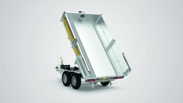 Brian James Cargo Tipper 526 Heckkipper 526-3116-35-2-12, 3100 x 1600 x 300 mm, 3,5 to. - Remorcă basculantă: Foto 1 Brian James Cargo Tipper 526 Heckkipper 526-3116-35-2-12, 3100 x 1600 x 300 mm, 3,5 to. - Remorcă basculantă: Foto 1