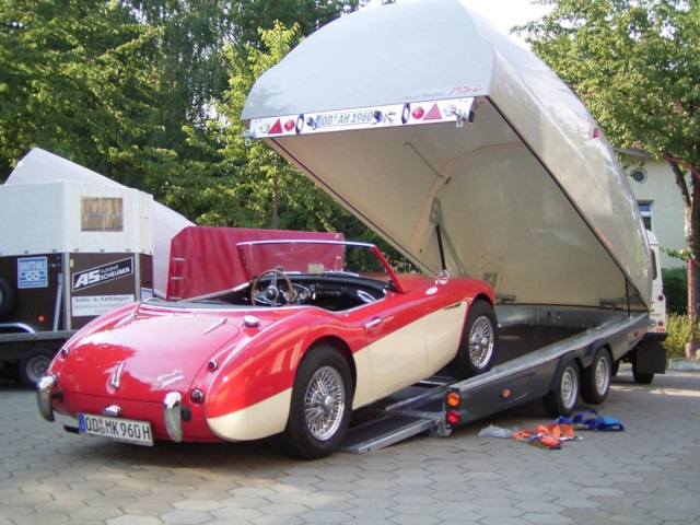 Brian James Race Shuttle 2, 300-1011, 4300 x 1950 mm, 2,6 to. - Remorcă transport auto: Foto 5 Brian James Race Shuttle 2, 300-1011, 4300 x 1950 mm, 2,6 to. - Remorcă transport auto: Foto 5