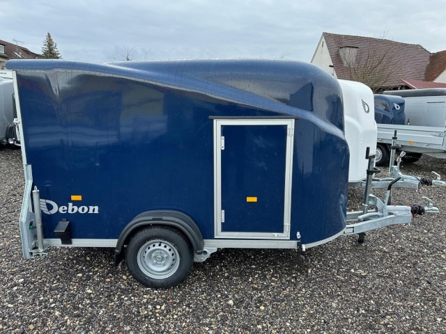 Cheval Liberte Debon Fourgon Cargo 2 Poly + Türe blau 1300 kg, 100 km/h, 300x155x168cm - Remorcă furgon: Foto 3 Cheval Liberte Debon Fourgon Cargo 2 Poly + Türe blau 1300 kg, 100 km/h, 300x155x168cm - Remorcă furgon: Foto 3