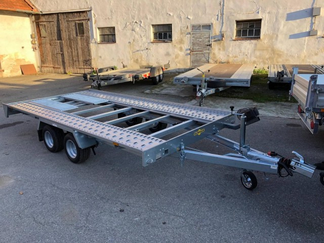 Humbaur Autotransportanhänger FTK 274022, 4000 x 2140 x 50 mm, 2,7 to. - Remorcă transport auto: Foto 1 Humbaur Autotransportanhänger FTK 274022, 4000 x 2140 x 50 mm, 2,7 to. - Remorcă transport auto: Foto 1