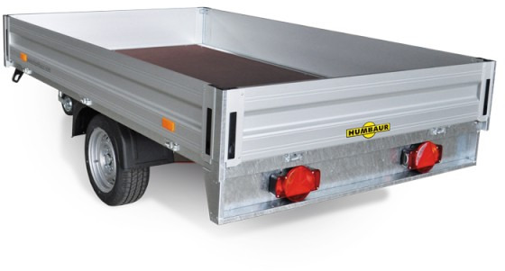 Humbaur HN 132616 Hochlader 1300 kg, 2650 x 1650 x 300mm - Remorca auto: Foto 1 Humbaur HN 132616 Hochlader 1300 kg, 2650 x 1650 x 300mm - Remorca auto: Foto 1