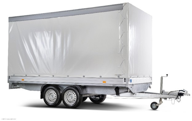 Humbaur HT 254118 Hochlader mit Plane 4100x1850x350mm - Remorca auto: Foto 2 Humbaur HT 254118 Hochlader mit Plane 4100x1850x350mm - Remorca auto: Foto 2