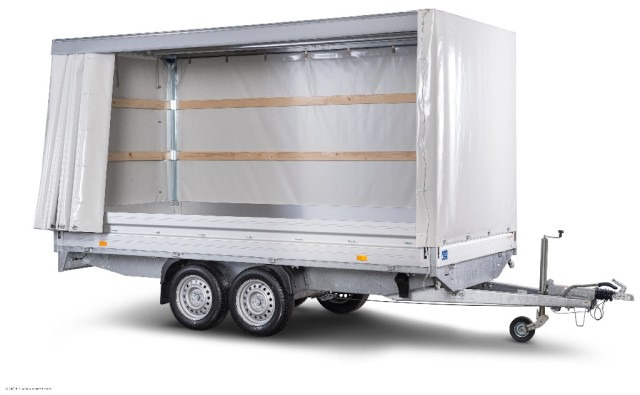 Humbaur HT 254118 Hochlader mit Plane 4100x1850x350mm - Remorca auto: Foto 5 Humbaur HT 254118 Hochlader mit Plane 4100x1850x350mm - Remorca auto: Foto 5