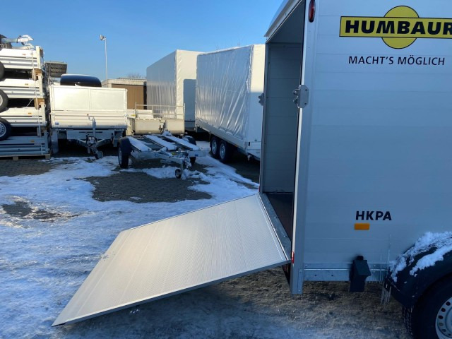 Remorcă furgon nou Humbaur Poly-Alu Koffer HKPA 263217, 2,6 to. 100 km/h, 3280 x 1770 x 1800 mm: Foto 10