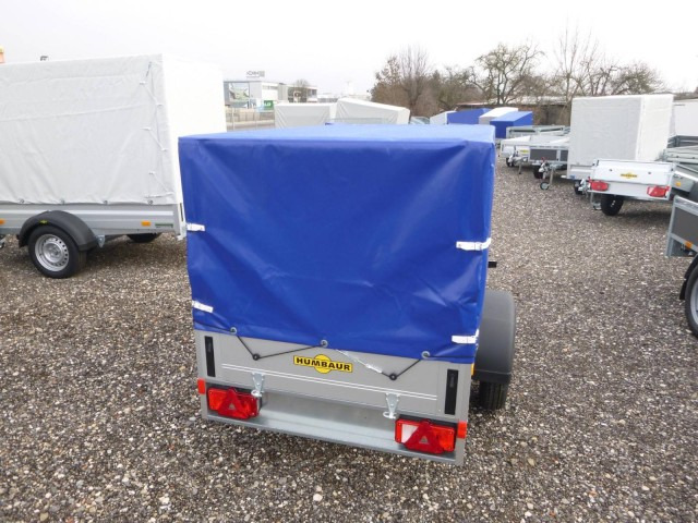 Humbaur Startrailer H 752010 mit Hochplane 750 kg 2050x1095x300mm - Remorca auto: Foto 5 Humbaur Startrailer H 752010 mit Hochplane 750 kg 2050x1095x300mm - Remorca auto: Foto 5