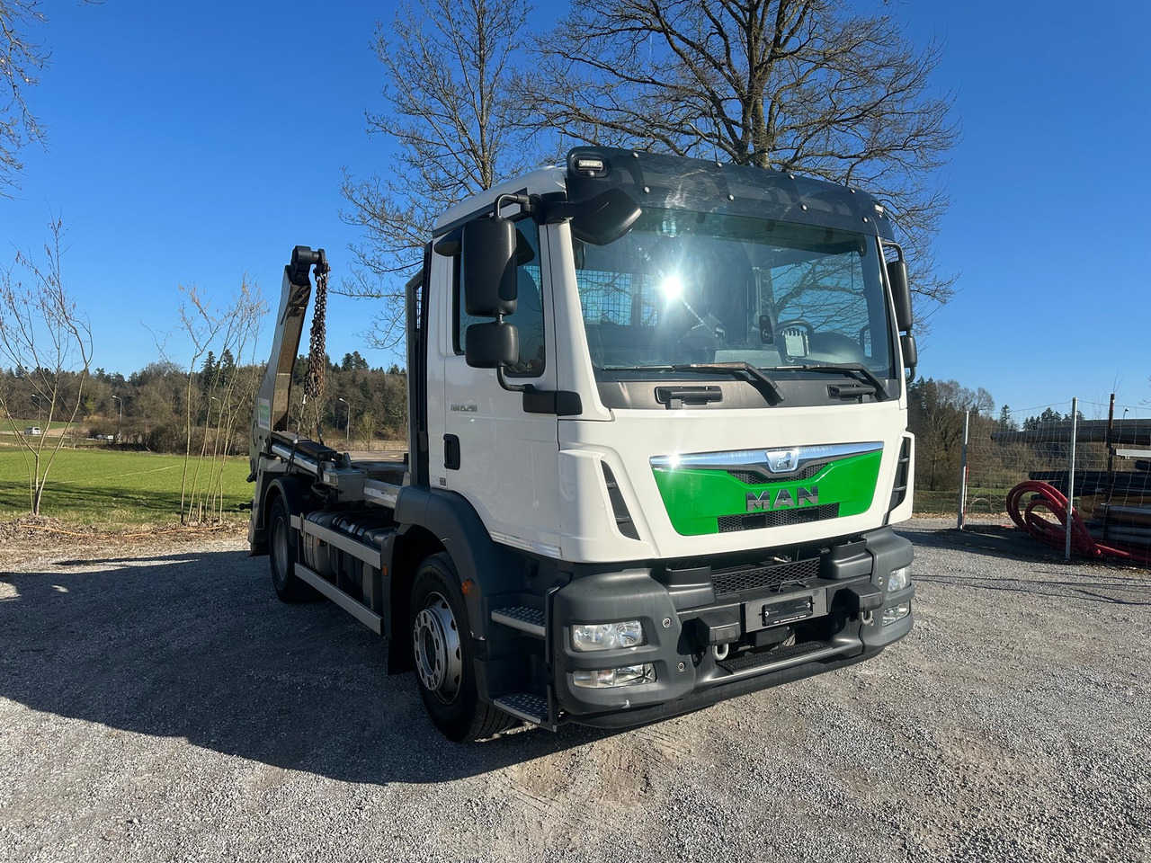 MAN TGM 15.290 4x2 Absetzkipper - Camion container de gunoi: Foto 4 MAN TGM 15.290 4x2 Absetzkipper - Camion container de gunoi: Foto 4