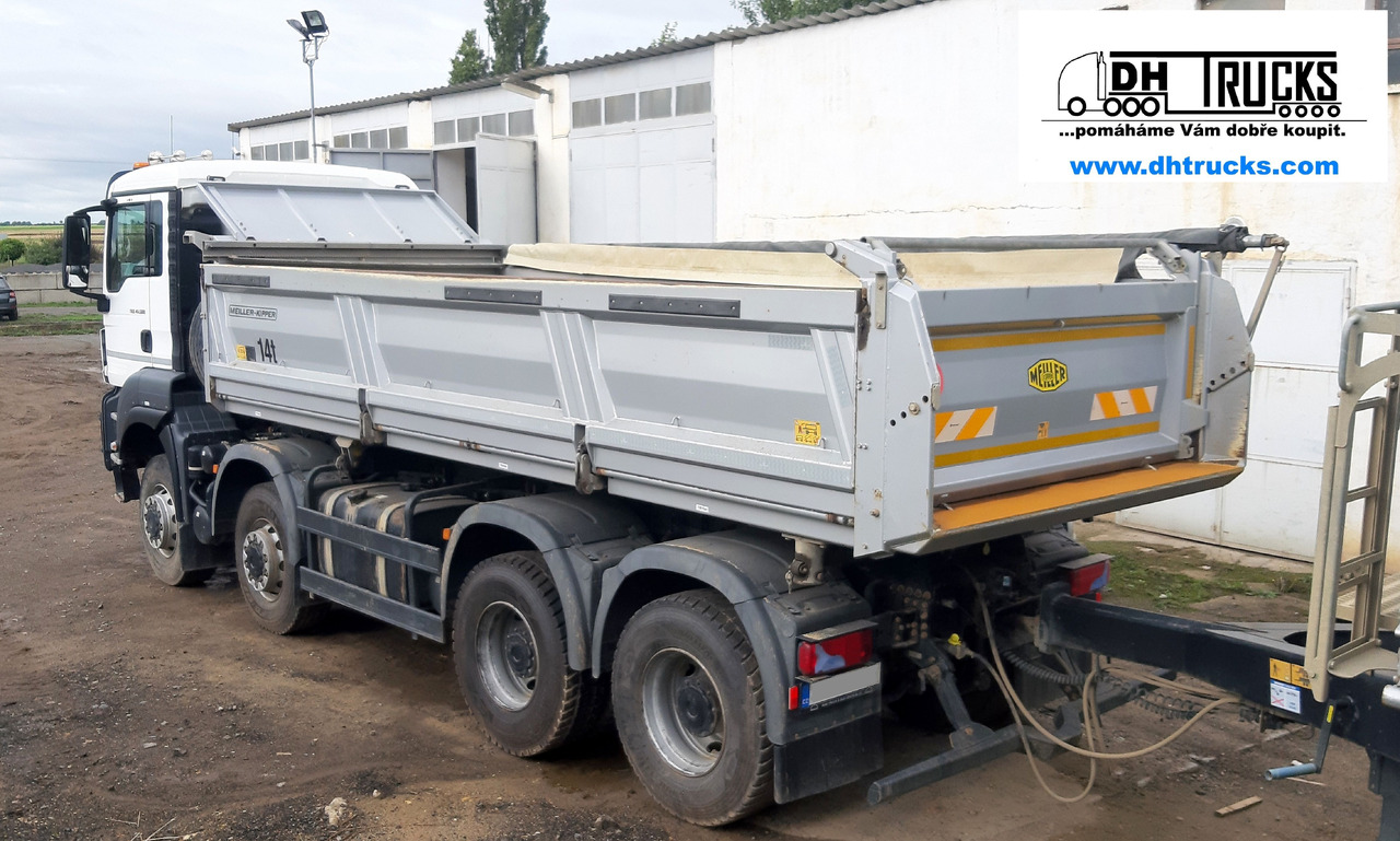 MAN TGS 41.500 8x6 BB MEILLER S3 BORDMATIC / TAŽNÉ * AHK 36.000 kg / souprava * Zug 60.000 kg - Camion basculantă: Foto 3 MAN TGS 41.500 8x6 BB MEILLER S3 BORDMATIC / TAŽNÉ * AHK 36.000 kg / souprava * Zug 60.000 kg - Camion basculantă: Foto 3