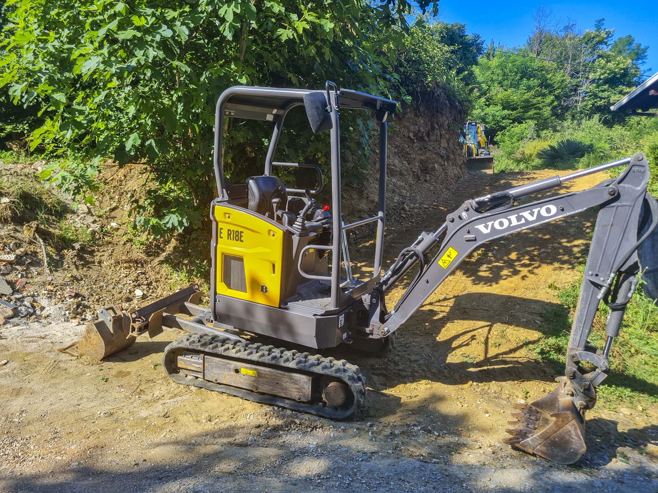 VOLVO ECR18E - Mini excavator: Foto 4 VOLVO ECR18E - Mini excavator: Foto 4
