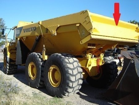 Volvo tailgate Volvo A25, A30, A35 articulated dump - Caroserie și exterior pentru Camion articulat: Foto 3 Volvo tailgate Volvo A25, A30, A35 articulated dump - Caroserie și exterior pentru Camion articulat: Foto 3