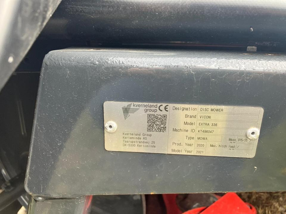 Leasing de  Vicon Extra 336 Heckscheibenmähwerk 3,50m Vicon Extra 336 Heckscheibenmähwerk 3,50m: Foto 9