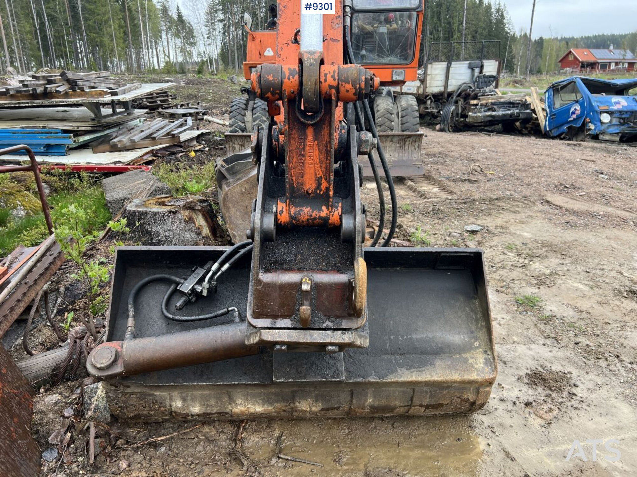 Leasing de  Atlas 1302 E Wheeled excavator with attachments (VIDEO) Atlas 1302 E Wheeled excavator with attachments (VIDEO): Foto 16