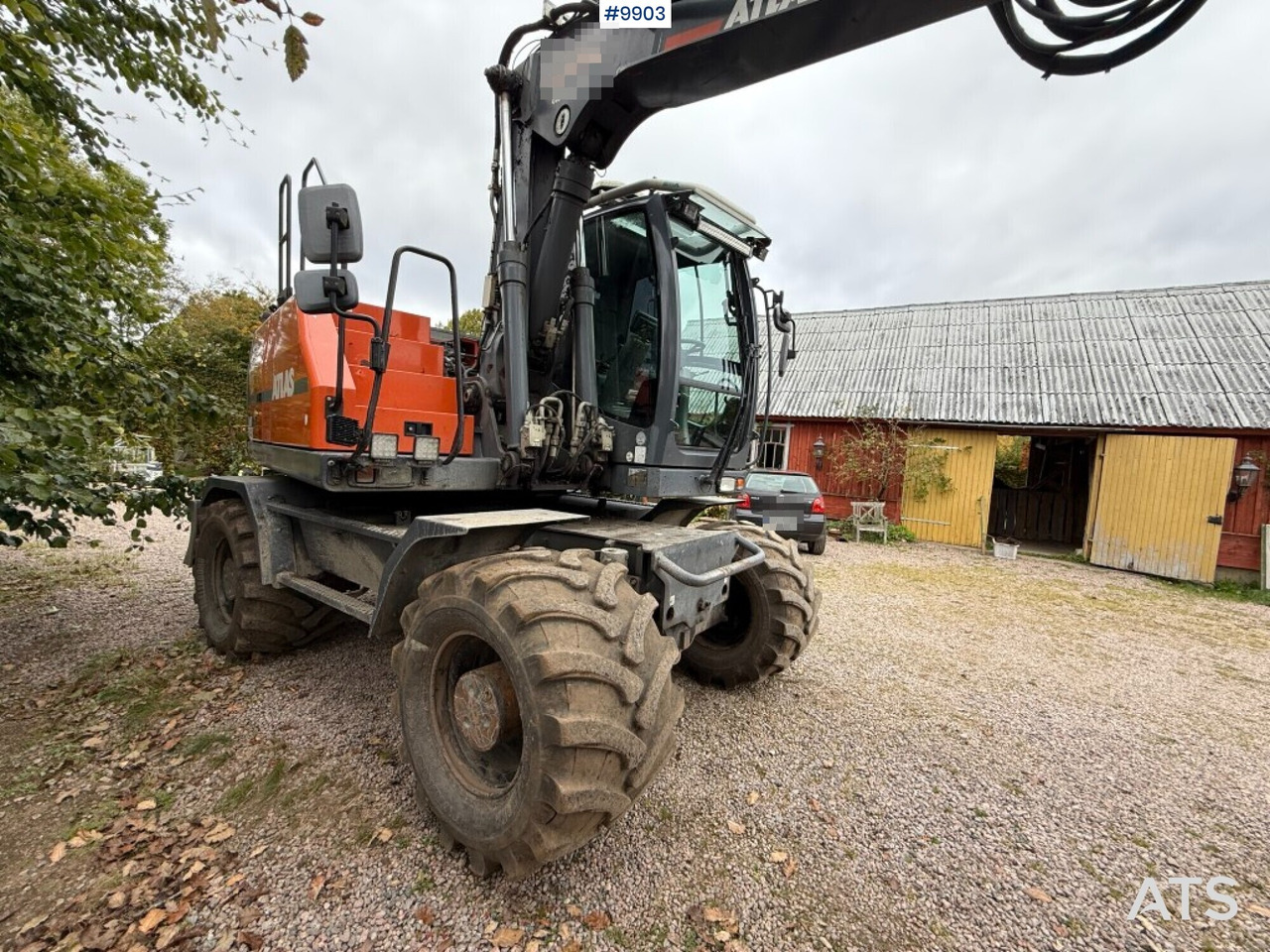 Atlas 160 wheel excavator with tiltrotator and attachments - Excavator pe roţi: Foto 2 Atlas 160 wheel excavator with tiltrotator and attachments - Excavator pe roţi: Foto 2