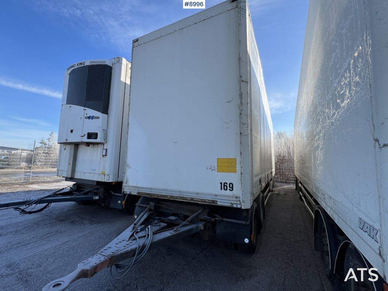 Box trailer EKERI L/L-4 - Remorcă furgon: Foto 1 Box trailer EKERI L/L-4 - Remorcă furgon: Foto 1