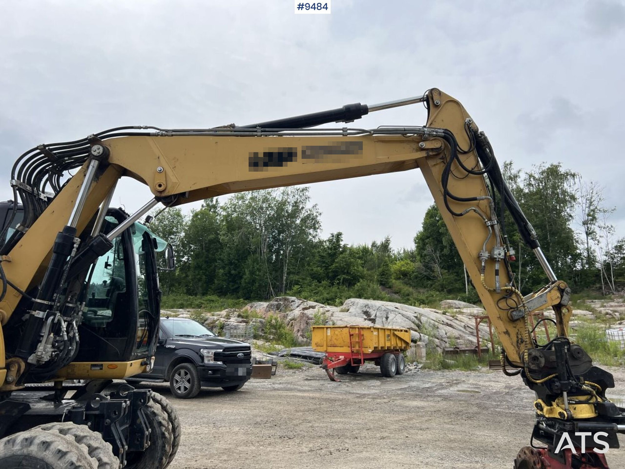Leasing de  CAT M313D with tipping wagon and attachments (VIDEO) CAT M313D with tipping wagon and attachments (VIDEO): Foto 14