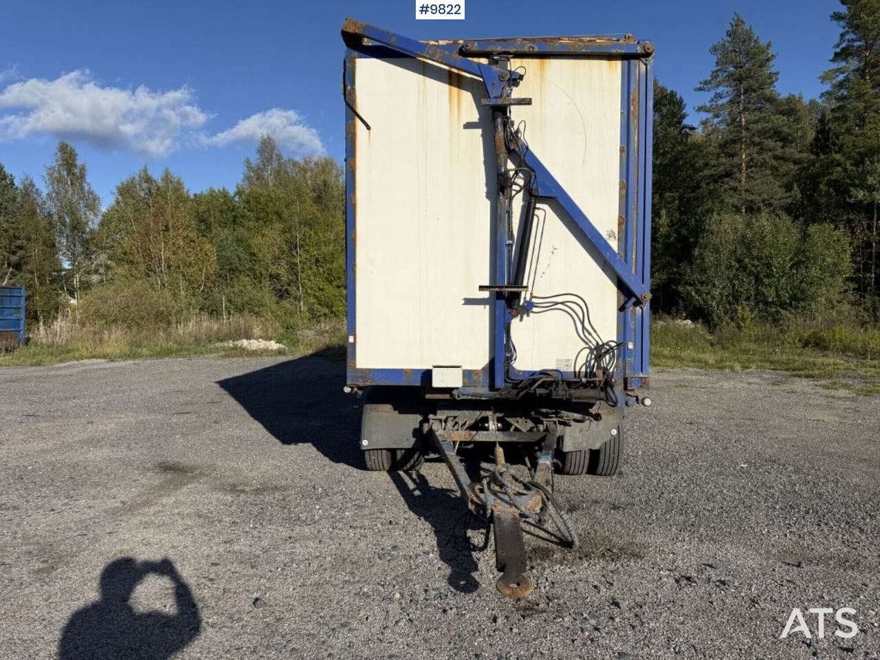 Chipper Trailer EKSJÖVAGNEN FS 18-20 - Remorcă furgon: Foto 5 Chipper Trailer EKSJÖVAGNEN FS 18-20 - Remorcă furgon: Foto 5