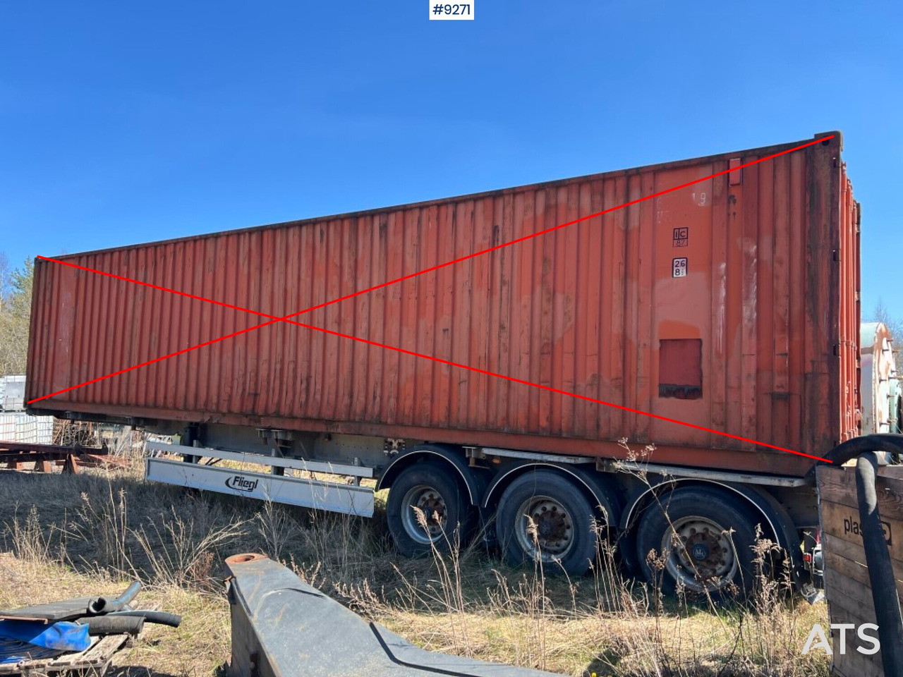 Container trailer- FLIEGL - Semiremorcă transport containere/ Swap body: Foto 1 Container trailer- FLIEGL - Semiremorcă transport containere/ Swap body: Foto 1