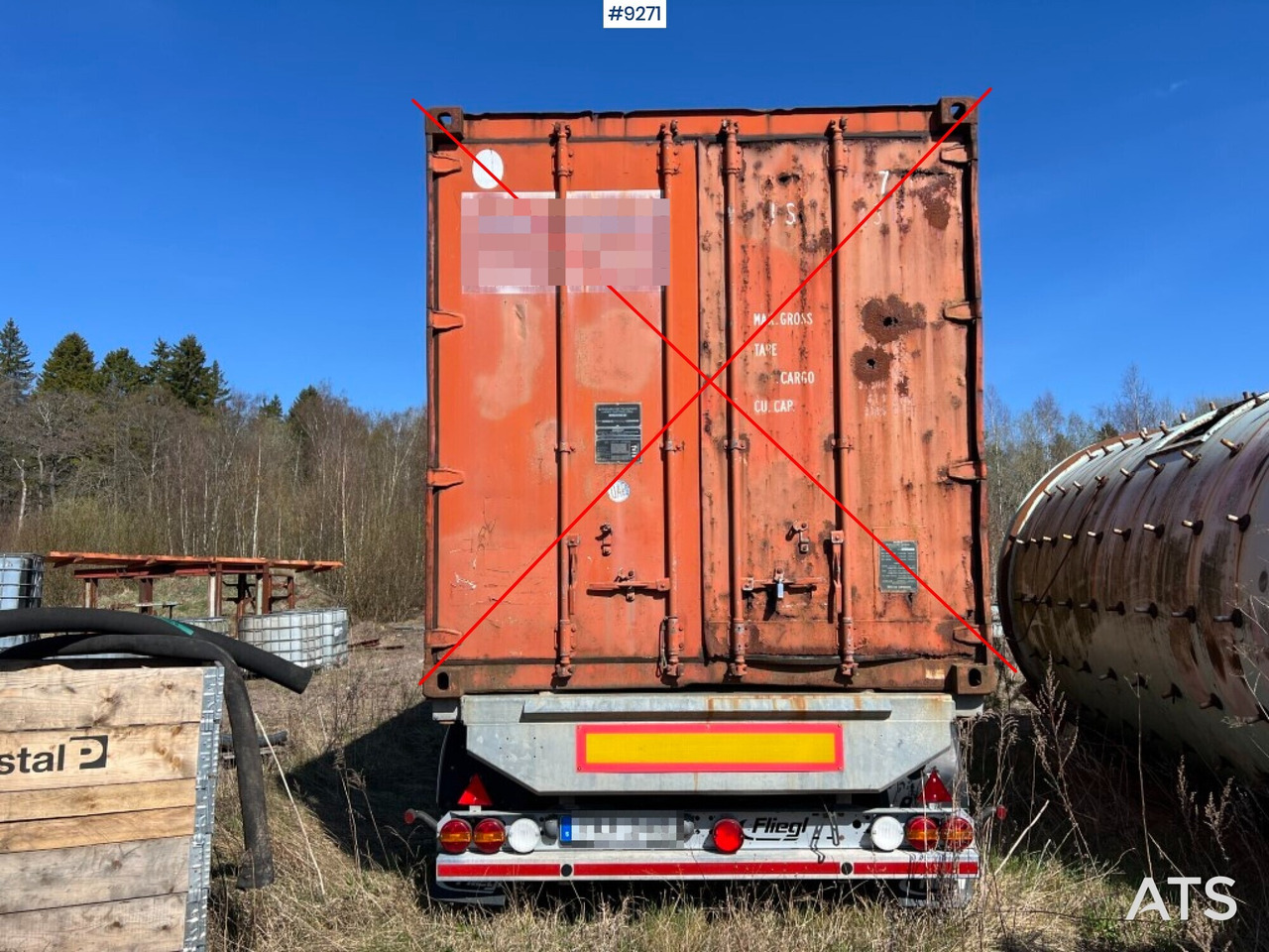 Container trailer- FLIEGL - Semiremorcă transport containere/ Swap body: Foto 3 Container trailer- FLIEGL - Semiremorcă transport containere/ Swap body: Foto 3