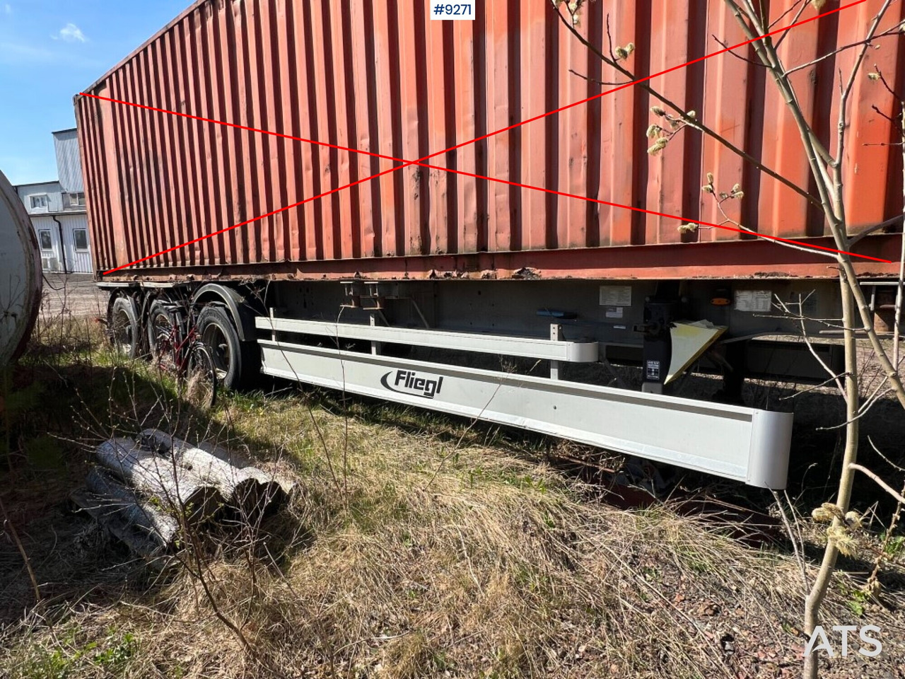 Container trailer- FLIEGL - Semiremorcă transport containere/ Swap body: Foto 2 Container trailer- FLIEGL - Semiremorcă transport containere/ Swap body: Foto 2