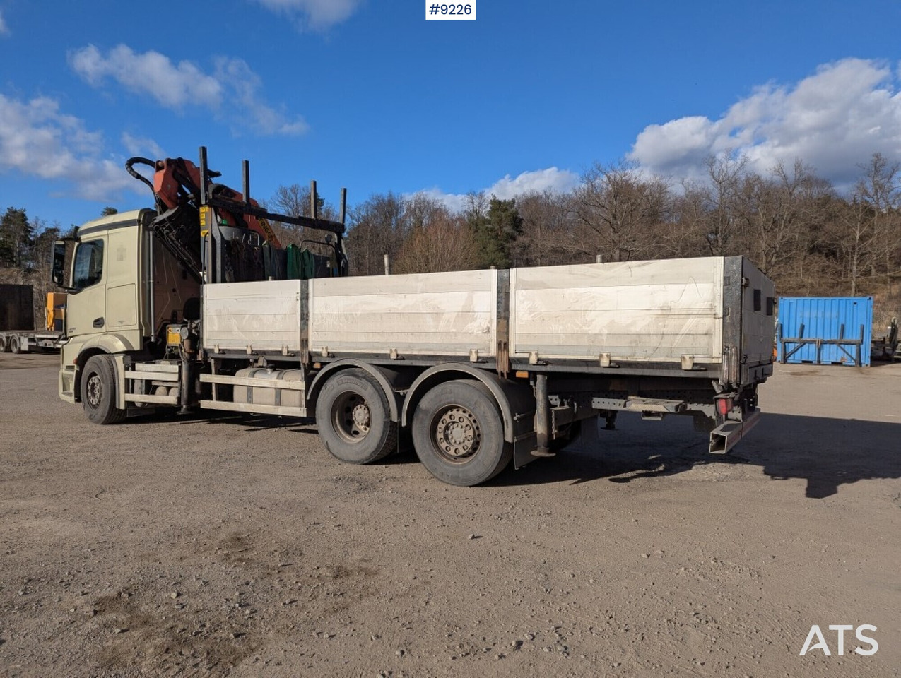 Leasing de  Crane Truck Mercedes-Benz Actros 2542 Crane Truck Mercedes-Benz Actros 2542: Foto 17