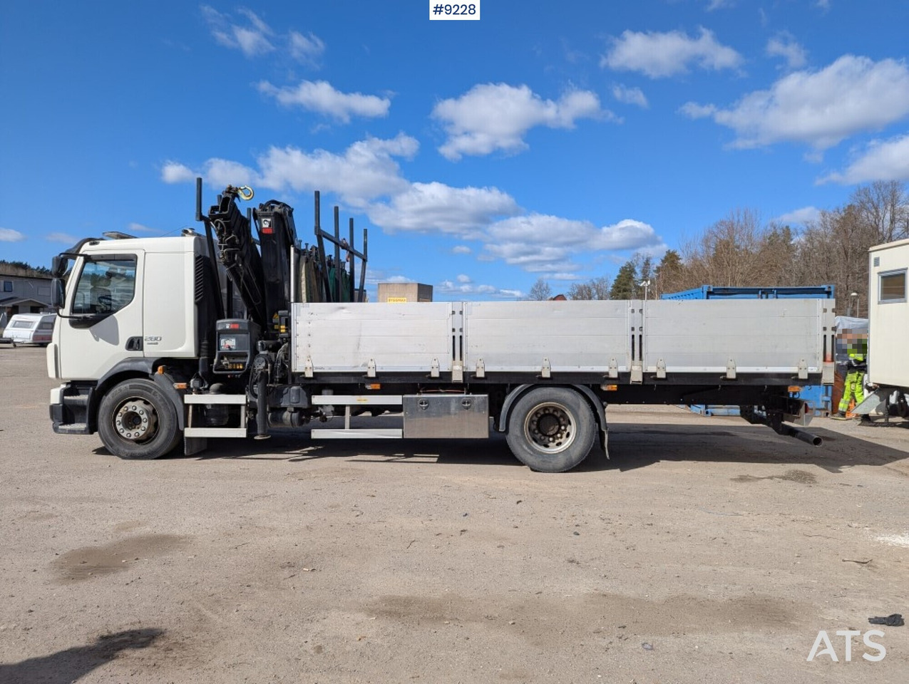 Camion cu macara Crane Truck Volvo FL 280 4X2 with HIAB XS 144 E-5 crane (SEE VIDEO): Foto 8
