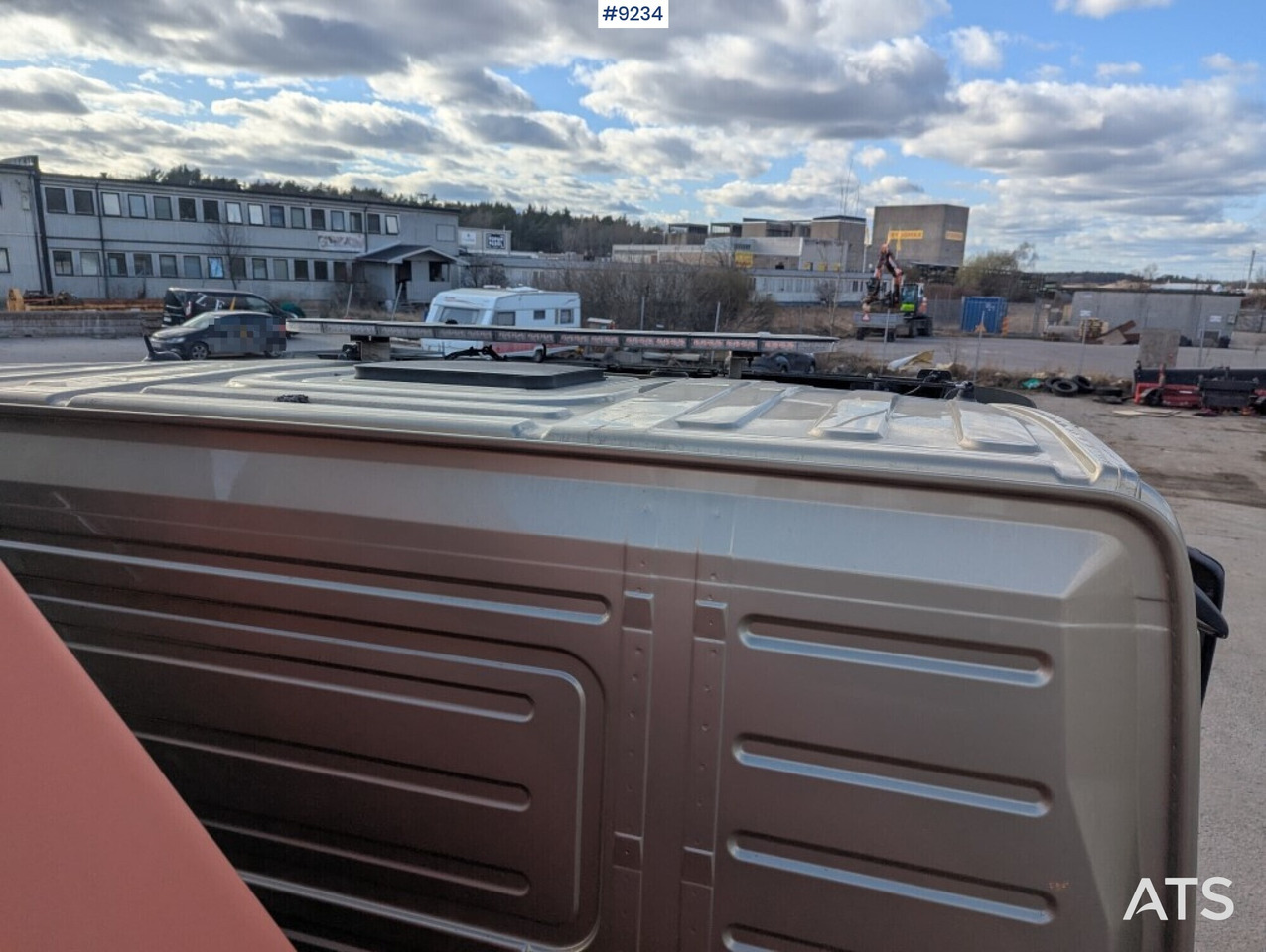 Camion platformă, Camion cu macara Crane Truck Volvo FM 330 4X2 with tail lift: Foto 12