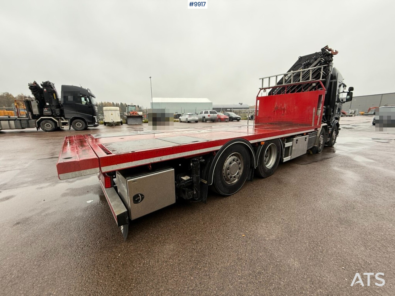 Crane truck/Flatbed truck Scania R520 8X2*6 HIAB XS 855E-8 HIPRO - Camion platformă, Camion cu macara: Foto 5 Crane truck/Flatbed truck Scania R520 8X2*6 HIAB XS 855E-8 HIPRO - Camion platformă, Camion cu macara: Foto 5