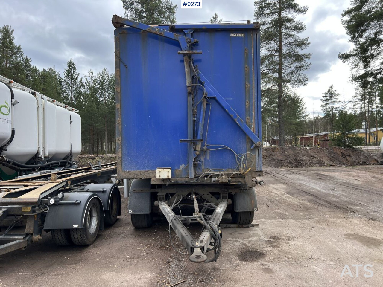 EKSJÖVAGNEN FS 18-18 CHIPPER TRAILER - Remorcă furgon: Foto 3 EKSJÖVAGNEN FS 18-18 CHIPPER TRAILER - Remorcă furgon: Foto 3