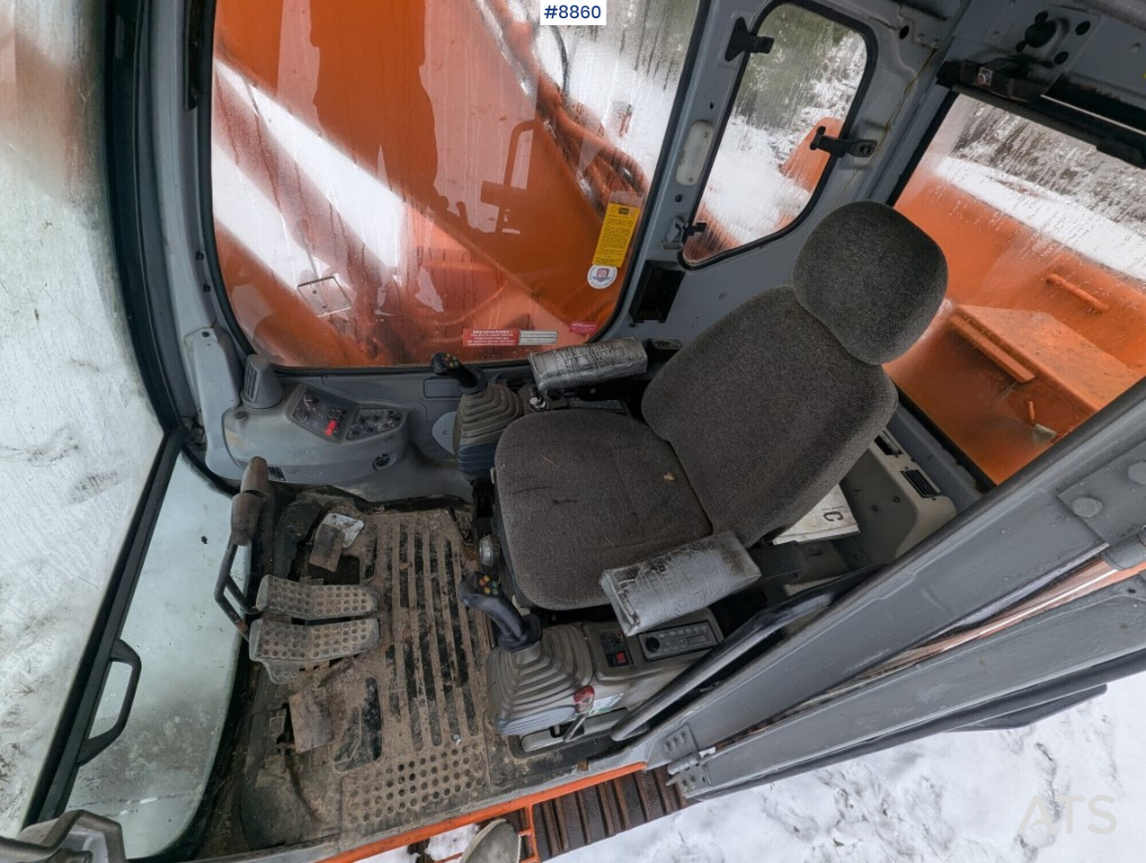 Excavator Fiat Hitachi EX255 with tiltrotator and grading bucket (SEE VIDEO) - Excavator pe şenile: Foto 4 Excavator Fiat Hitachi EX255 with tiltrotator and grading bucket (SEE VIDEO) - Excavator pe şenile: Foto 4