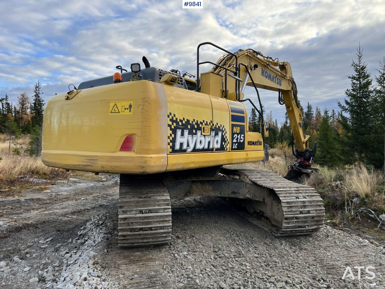 Excavator pe şenile Excavator Komatsu HB 215 LC-2 with Tiltrotator and Buckets(See Video): Foto 9 Excavator pe şenile Excavator Komatsu HB 215 LC-2 with Tiltrotator and Buckets(See Video): Foto 9
