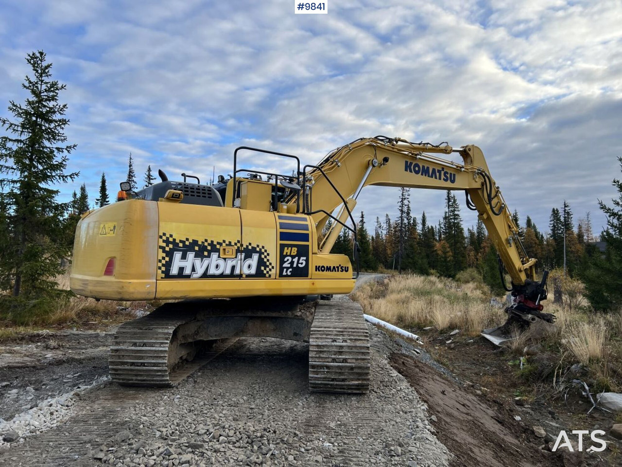 Excavator pe şenile Excavator Komatsu HB 215 LC-2 with Tiltrotator and Buckets(See Video): Foto 10 Excavator pe şenile Excavator Komatsu HB 215 LC-2 with Tiltrotator and Buckets(See Video): Foto 10