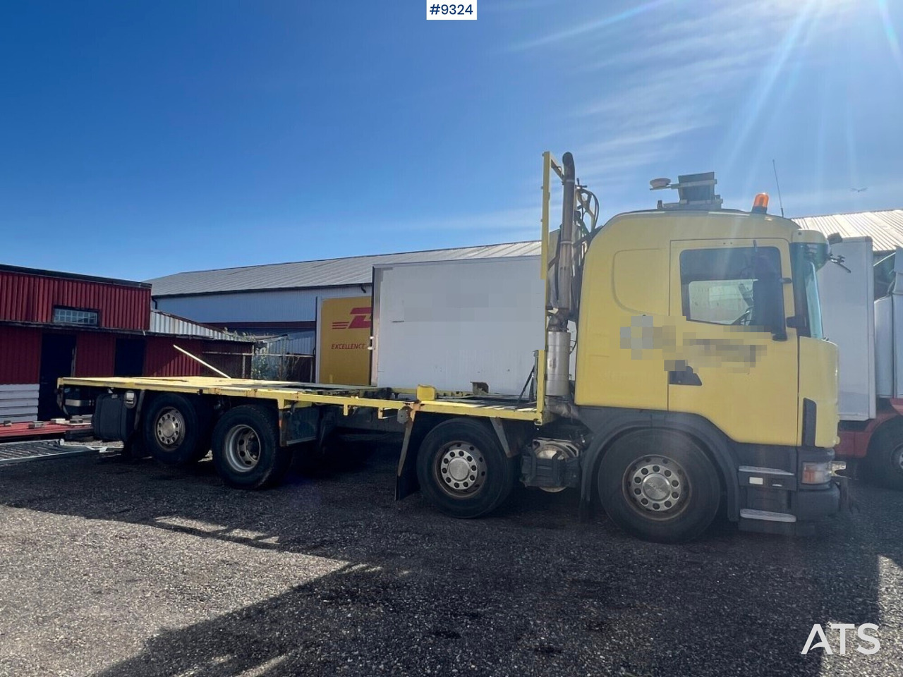 Flatbed truck Scania R124GB8X26NB420 - Camion platformă: Foto 5 Flatbed truck Scania R124GB8X26NB420 - Camion platformă: Foto 5