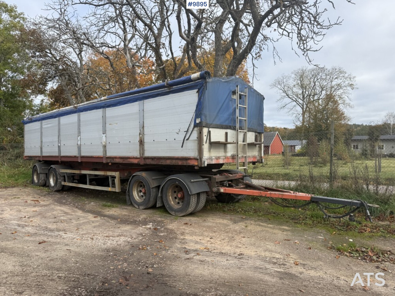 Grain trailer Briab SBLB4TB-36-110 - Remorcă agricolă: Foto 1 Grain trailer Briab SBLB4TB-36-110 - Remorcă agricolă: Foto 1