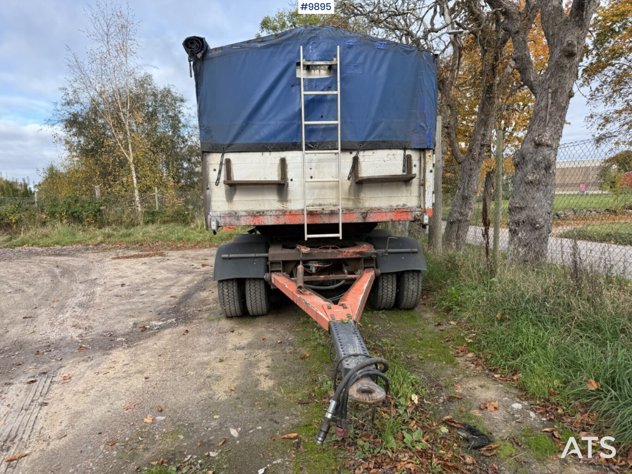 Grain trailer Briab SBLB4TB-36-110 - Remorcă agricolă: Foto 4 Grain trailer Briab SBLB4TB-36-110 - Remorcă agricolă: Foto 4