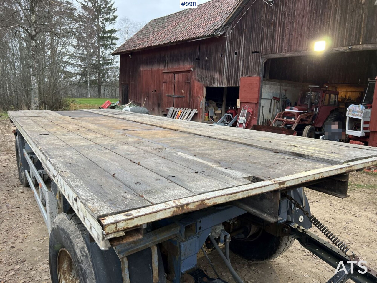 KRONE AZW 20E Container trailer with interchangeable body - Remorcă platformă: Foto 4 KRONE AZW 20E Container trailer with interchangeable body - Remorcă platformă: Foto 4