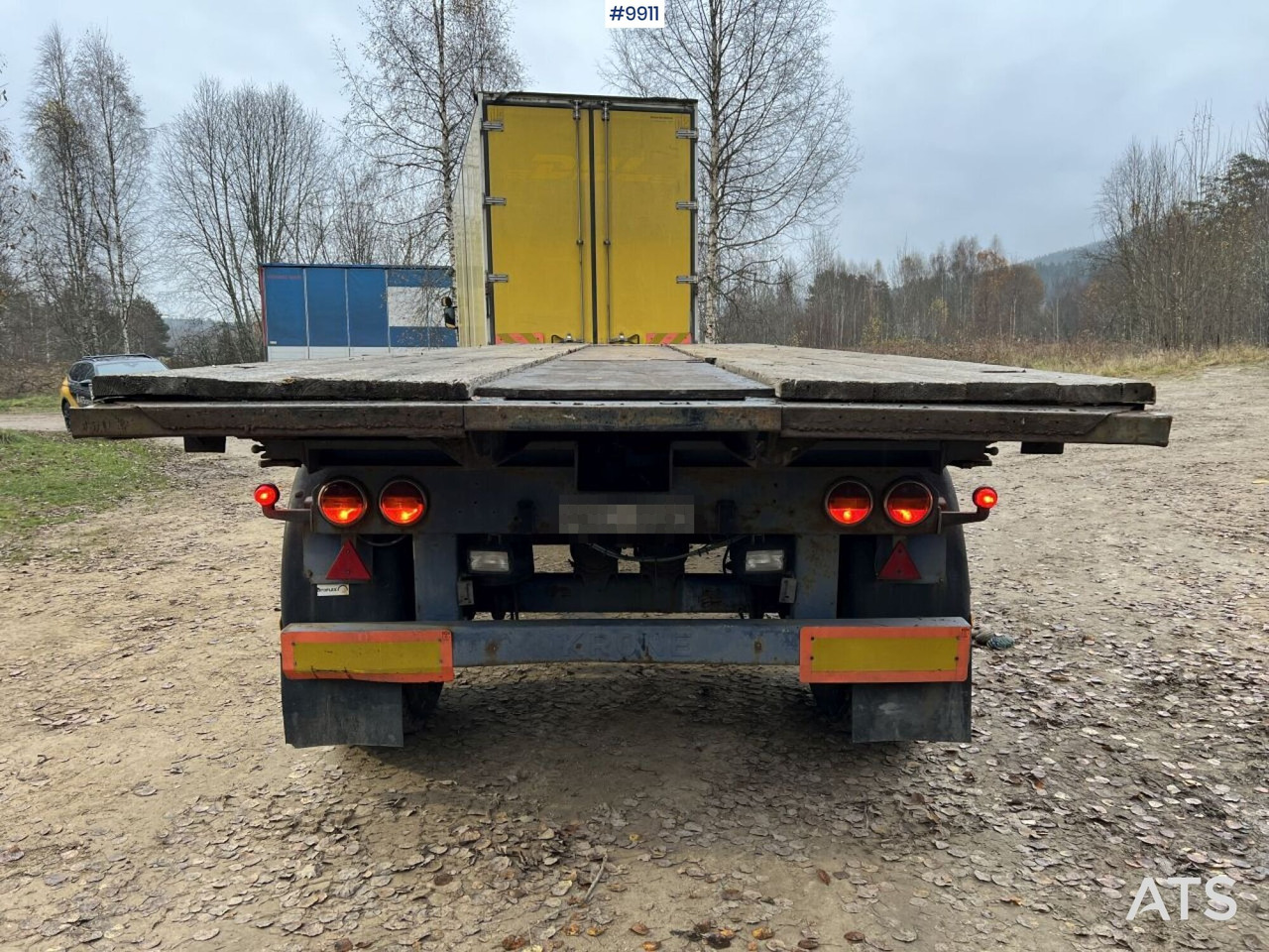 KRONE AZW 20E Container trailer with interchangeable body - Remorcă platformă: Foto 5 KRONE AZW 20E Container trailer with interchangeable body - Remorcă platformă: Foto 5