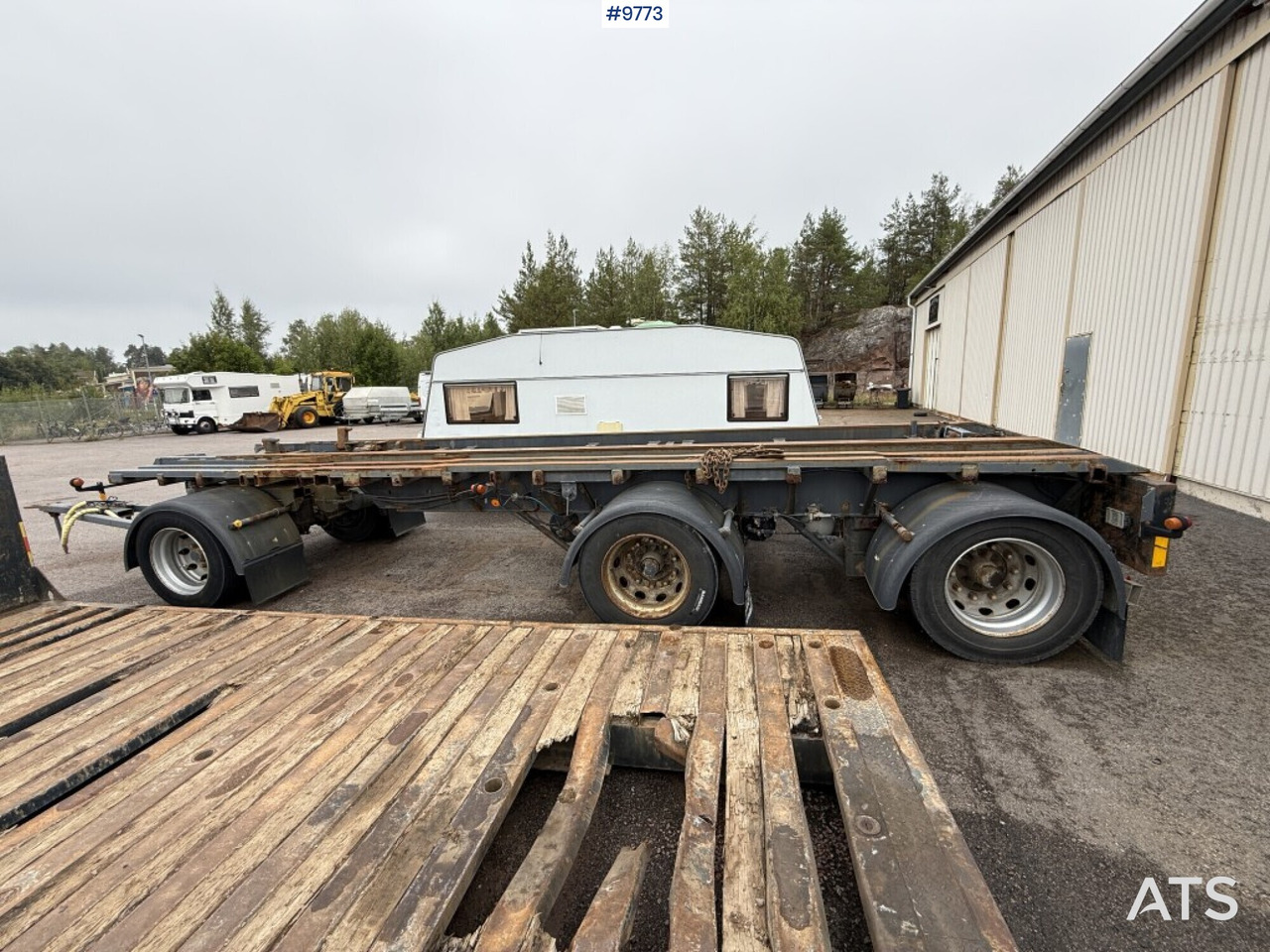Kalmar Lagab Swap body trailer - Remorcă transport containere/ Swap body: Foto 3 Kalmar Lagab Swap body trailer - Remorcă transport containere/ Swap body: Foto 3