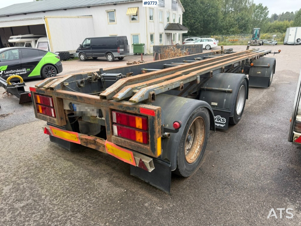 Kalmar Lagab Swap body trailer - Remorcă transport containere/ Swap body: Foto 4 Kalmar Lagab Swap body trailer - Remorcă transport containere/ Swap body: Foto 4