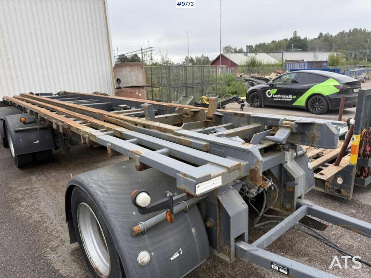 Kalmar Lagab Swap body trailer - Remorcă transport containere/ Swap body: Foto 5 Kalmar Lagab Swap body trailer - Remorcă transport containere/ Swap body: Foto 5